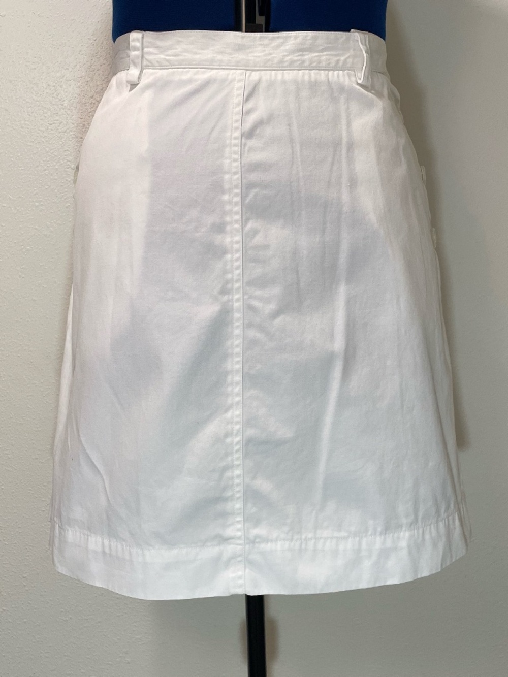 Ellen Tracy Company White Skirt - Size: 8